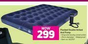 Game Campmaster Flocked Double Airbed & Pump offer