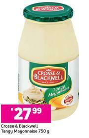 Game Crosse & Blackwell Tangy Mayonnaise-750g offer