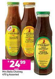Game Mrs Balls Chutney Assorted-470g Each offer