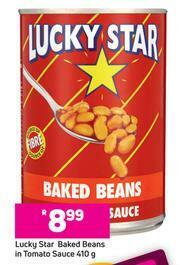 Game Lucky Star Baked Beans In Tomato Sauce-410g offer