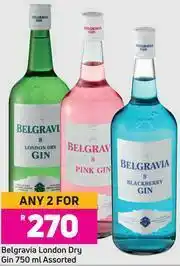 Game Belgravia London Dry Gin Assorted-For Any 2 x 750ml offer