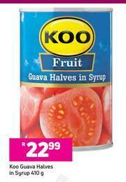 Game Koo Guava Halves In Syrup-410g offer