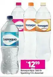 Game Bonaqua Aqua Still Or Sparkling Assorted-1.5Ltr Each offer