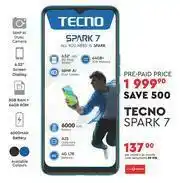 Edgars Tecno Spark 7 offer