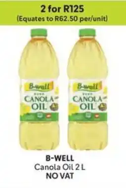 Makro B-WELL Canola Oil offer
