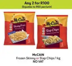 Makro McCAIN Frozen Skinny or Slap Chips offer