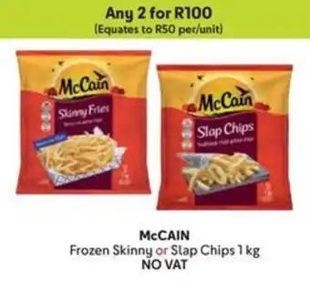 Makro McCAIN Frozen Skinny or Slap Chips offer