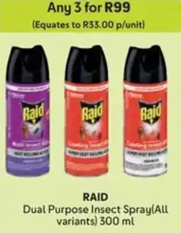 Makro RAID Dual Purpose Insect Spray offer