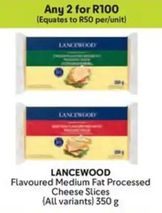 Makro LANCEWOOD Flavoured Medium Fat Processed Cheese Slices offer