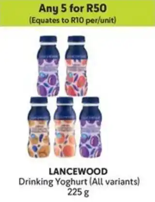 Makro LANCEWOOD Drinking Yoghurt offer