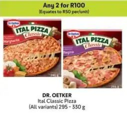 Makro DR. OETKER Ital Classic Pizza offer