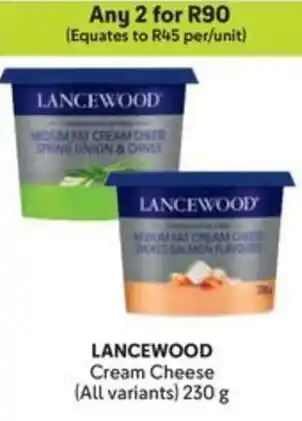 Makro LANCEWOOD Cream Cheese offer