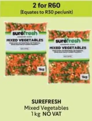 Makro SUREFRESH Mixed Vegetables offer