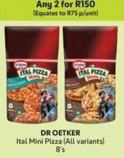 Makro DR OETKER Ital Mini Pizza offer