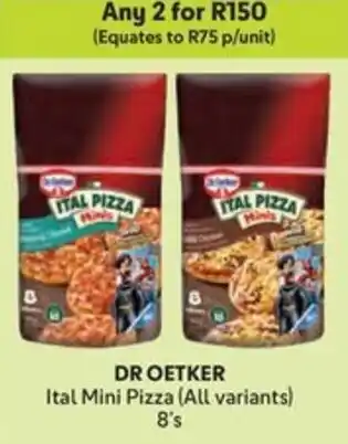 Makro DR OETKER Ital Mini Pizza offer