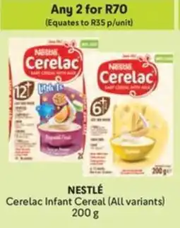 Makro NESTLÉ Cerelac Infant Cereal offer