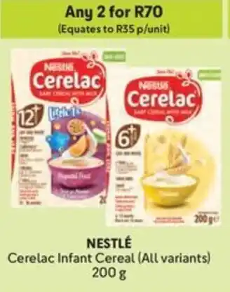 Makro NESTLÉ Cerelac Infant Cereal offer