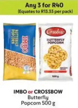 Makro IMBO or CROSSBOW Butterfly Popcorn offer