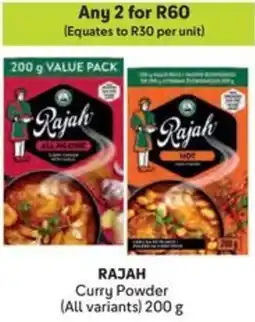 Makro RAJAH Curry Powder offer