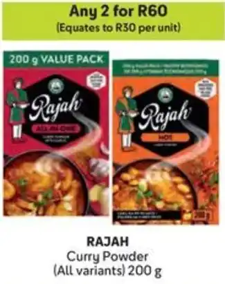 Makro RAJAH Curry Powder offer