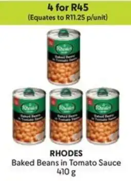 Makro RHODES Baked Beans in Tomato Sauce offer