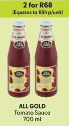 Makro ALL GOLD Tomato Sauce offer