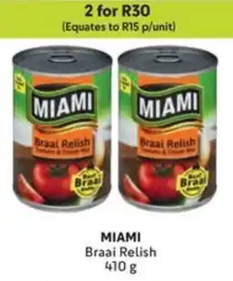 Makro MIAMI Braai Relish offer