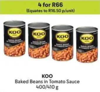 Makro KOO Baked Beans in Tomato Sauce offer