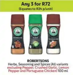 Makro ROBERTSONS Herbs, Seasoning and Spices offer