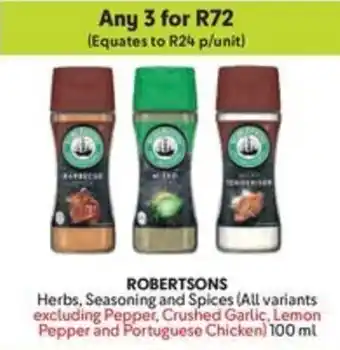 Makro ROBERTSONS Herbs, Seasoning and Spices offer