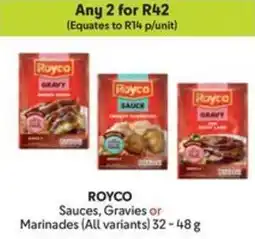 Makro ROYCO Sauces, Gravies or Marinades offer