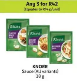 Makro KNORR Sauce offer
