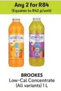 Makro BROOKES Low-Cal Concentrate offer
