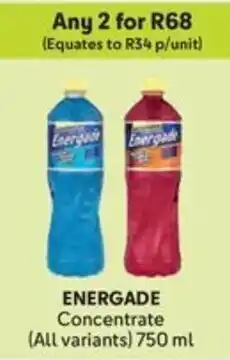 Makro ENERGADE Concentrate offer