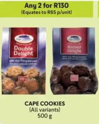 Makro Cape Cookies offer