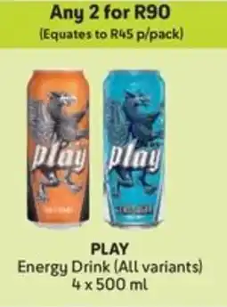 Makro PLAY Energy Drink offer