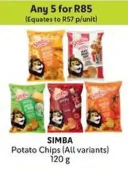 Makro SIMBA Potato Chips offer