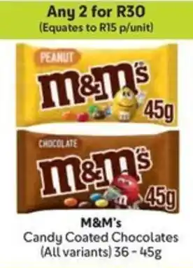 Makro M&M's Candy Coated Chocolates offer