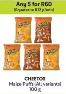 Makro CHEETOS Maize Puffs offer