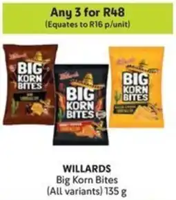 Makro WILLARDS Big Korn Bites offer