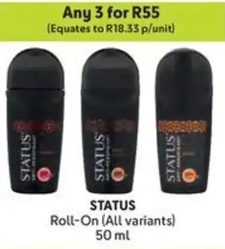 Makro STATUS Roll-On offer