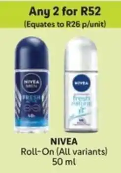 Makro NIVEA Roll-On offer