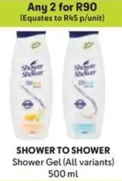 Makro SHOWER TO SHOWER Shower Gel offer