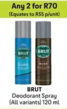 Makro BRUT Deodorant Spray offer