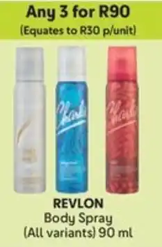 Makro REVLON Body Spray offer
