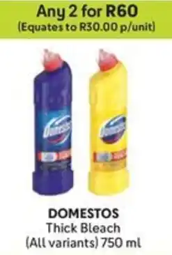 Makro DOMESTOS Thick Bleach offer