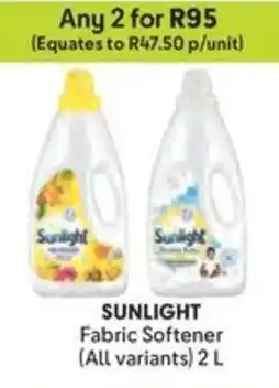 Makro SUNLIGHT Fabric Softener offer