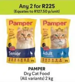 Makro PAMPER Dry Cat Food offer