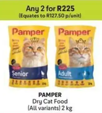 Makro PAMPER Dry Cat Food offer