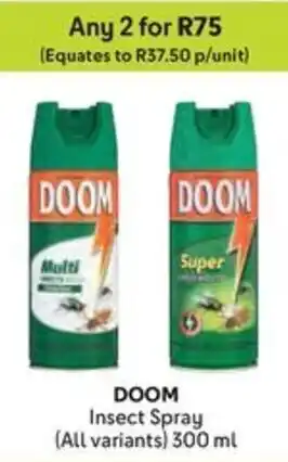 Makro DOOM Insect Spray offer